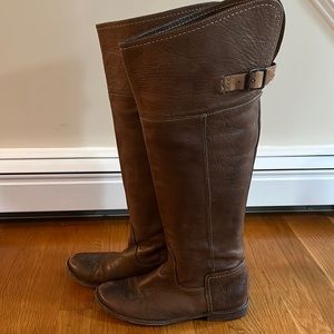 Brown Over the Knee Boots